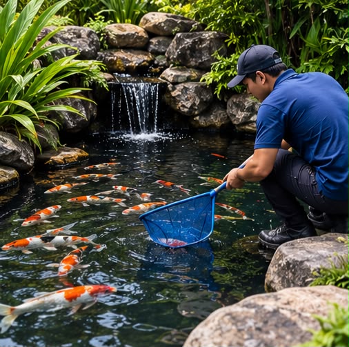 Fish Pond & Koi Pond Care